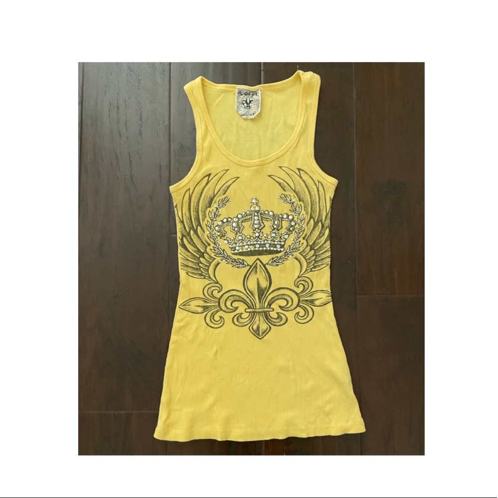 Crown Rockstar Tank💛